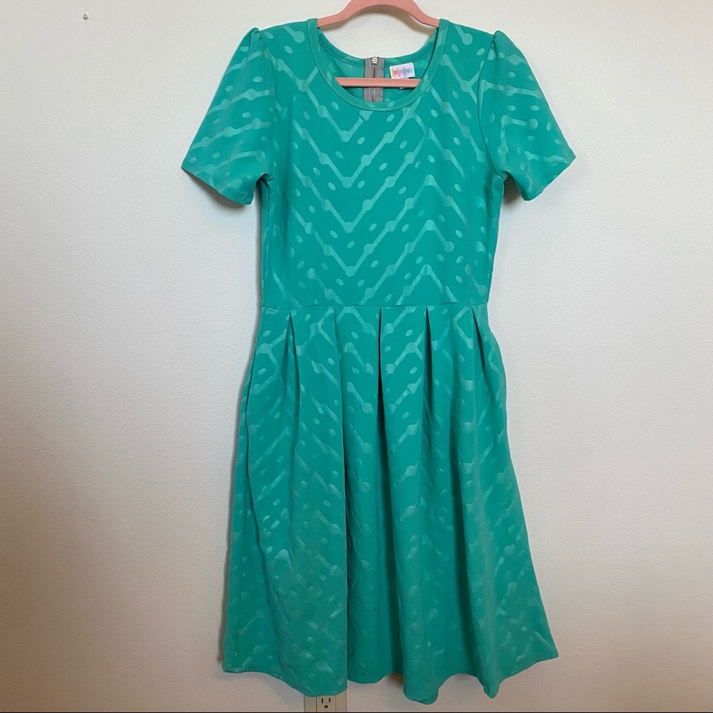 Blue dress